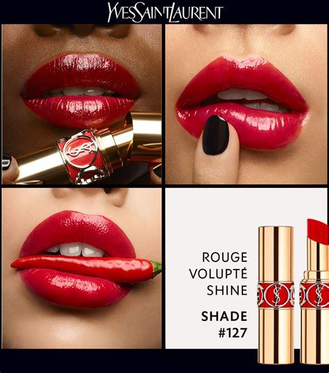 red in the light ysl|YSL Red In The Light (75) Rouge Volupte Shine Oil.